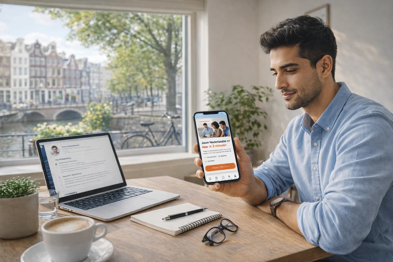 Maak een Nederlands cv met AI